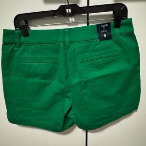 J. Crew Women's Vibrant Green 5” Shorts